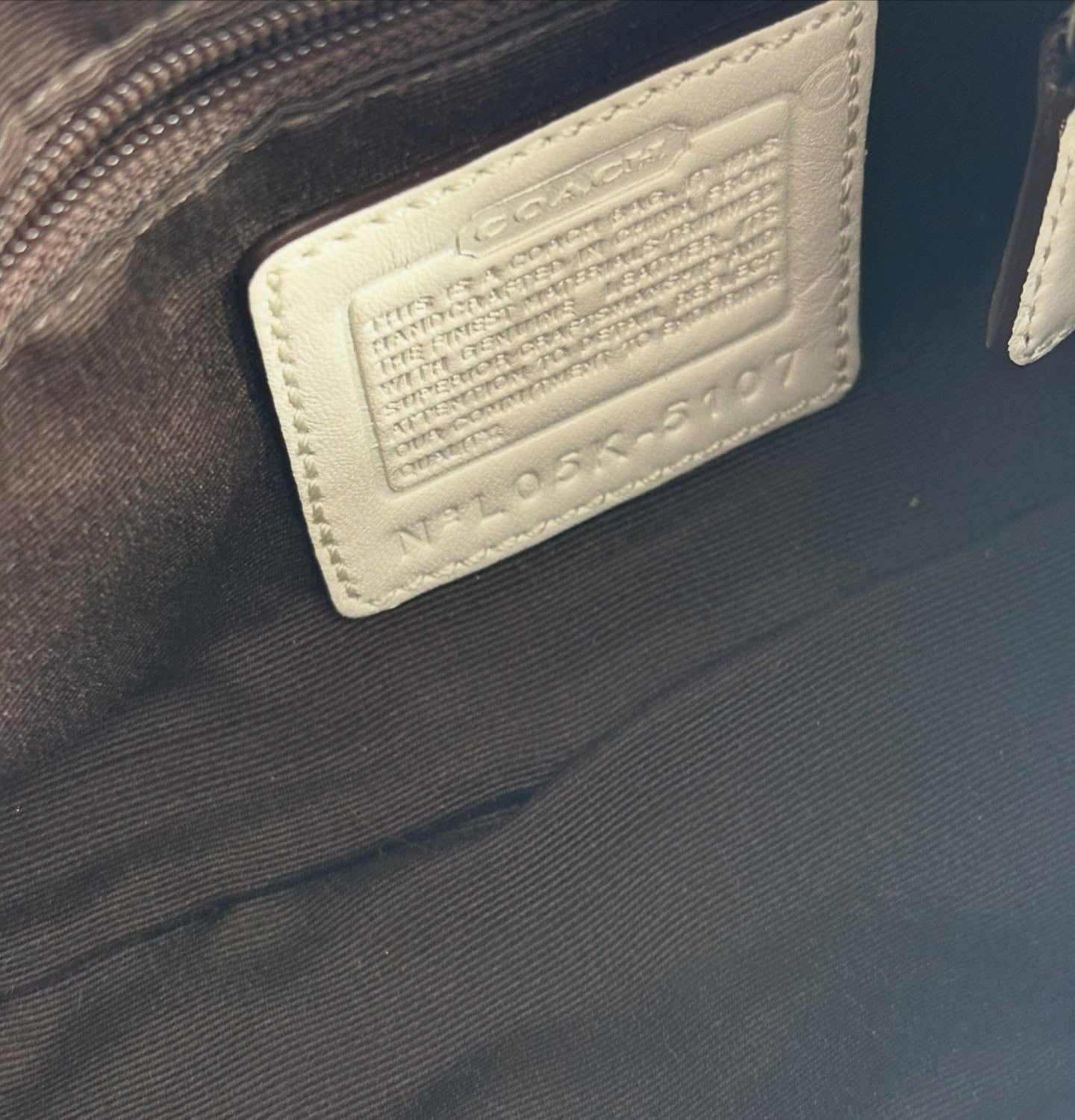Authentic Coach bag