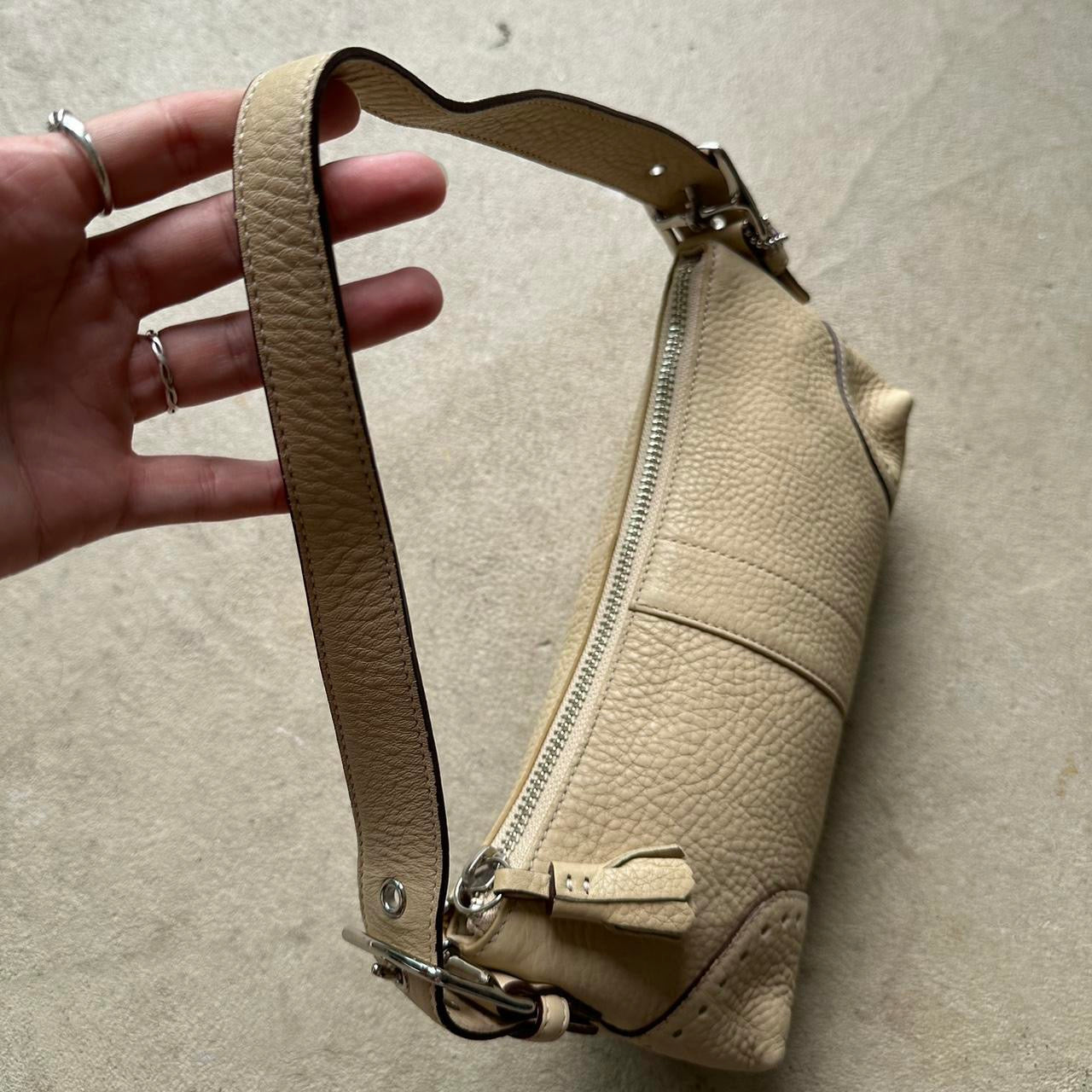 Authentic Vintage Y2K Coach Tan Leather Baguette Shoulder
Bag