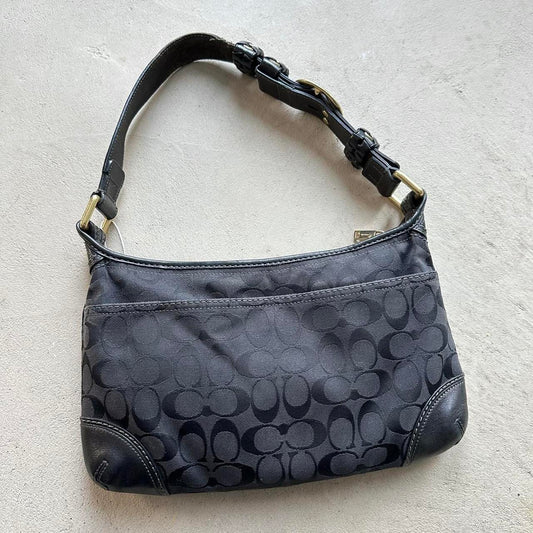 Authentic Vintage Y2K Coach Black Shoulder Bag
