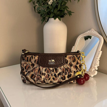 Authentic Coach Leopard Print Bag