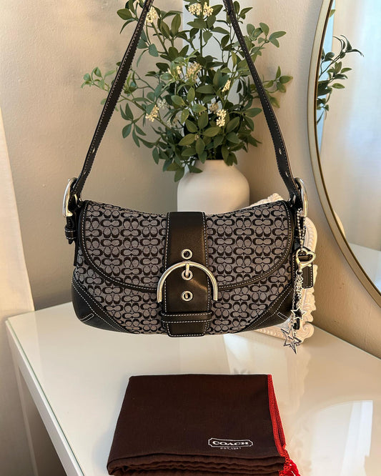 Authentic Coach Black/Grey Bag