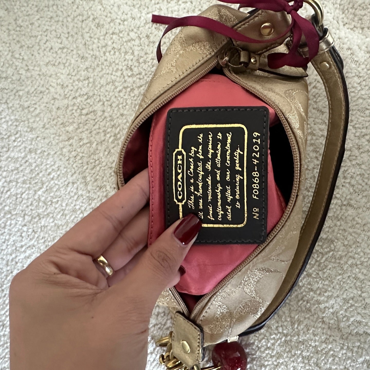 Authentic COACH BAG